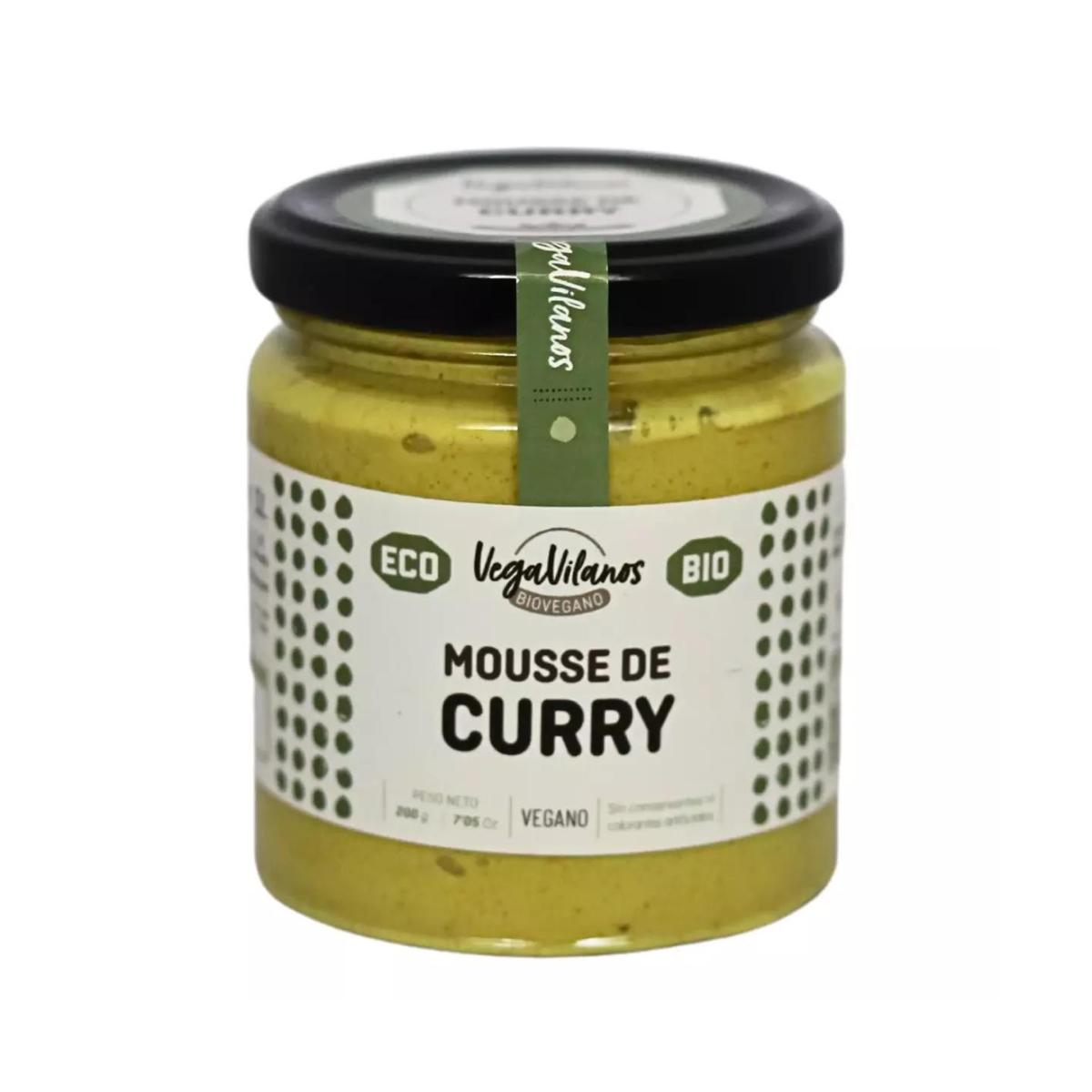 Mousse de curry ECO VegaVilanos 200 g
