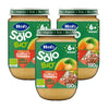 Pack 3x Tarrito de alubias y ternera Eco +6 meses, Hero Baby SOLO, 190 g