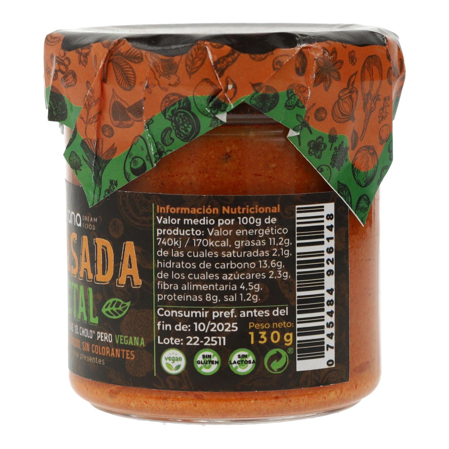 Sobrasada vegana Guimarana 130 g