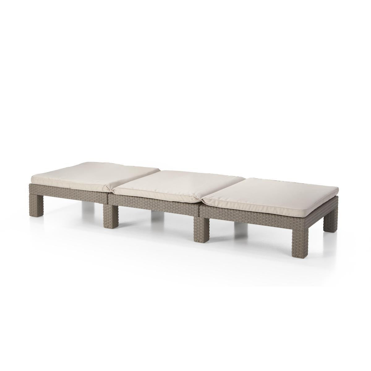 TUMBONA DAYTONA DELUXE 195 x 65 x 25 cm - Varios colores