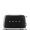Tostador SMEG 2 ranuras 50's Style negro Nego Mate