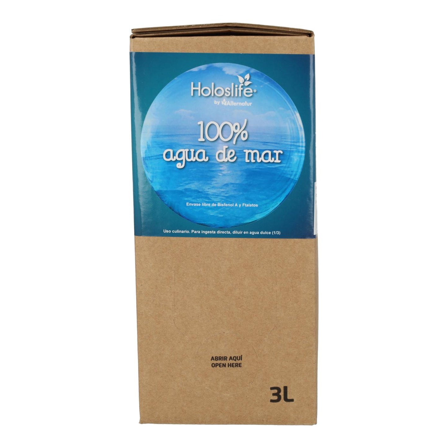 Agua de Mar Bag in Box Holoslife 3 litros