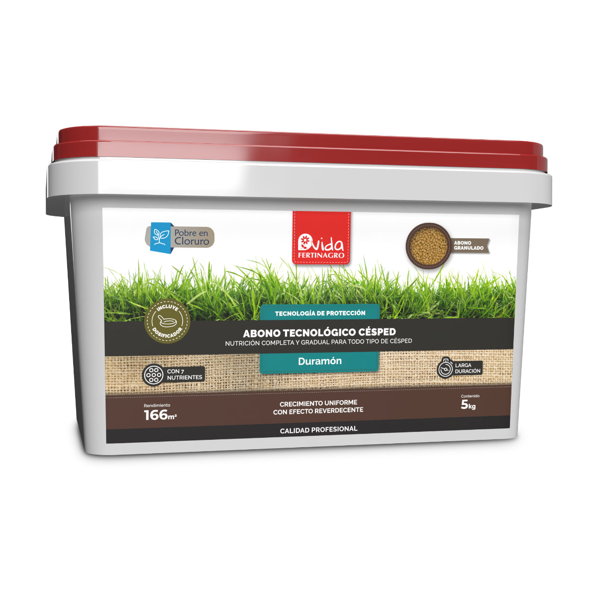 Abono césped tecnológico Fertinagro 5 kg