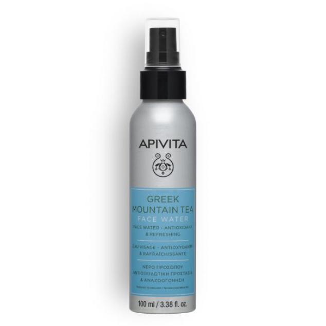 Agua facial de Té de montaña griego Apivita 100ml