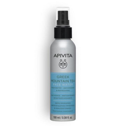 Agua facial de Té de montaña griego Apivita 100ml