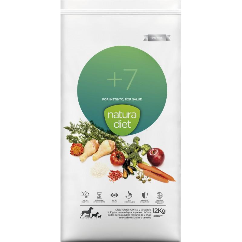 Natura Diet +7 GMO Free pienso perros Senior 12 kg