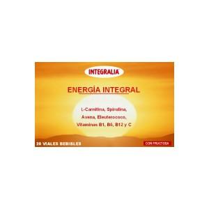 Energía Integral L-Carnitina, Eleuterococo, Vit B Integralia, 20 viales
