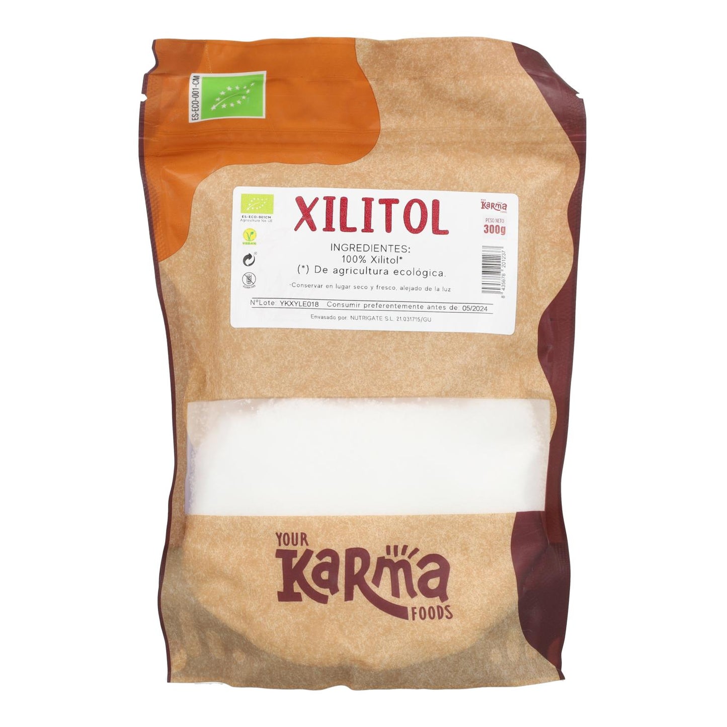 Xilitol (Azucar De Abedul) 300G Bio Your Karma Foods