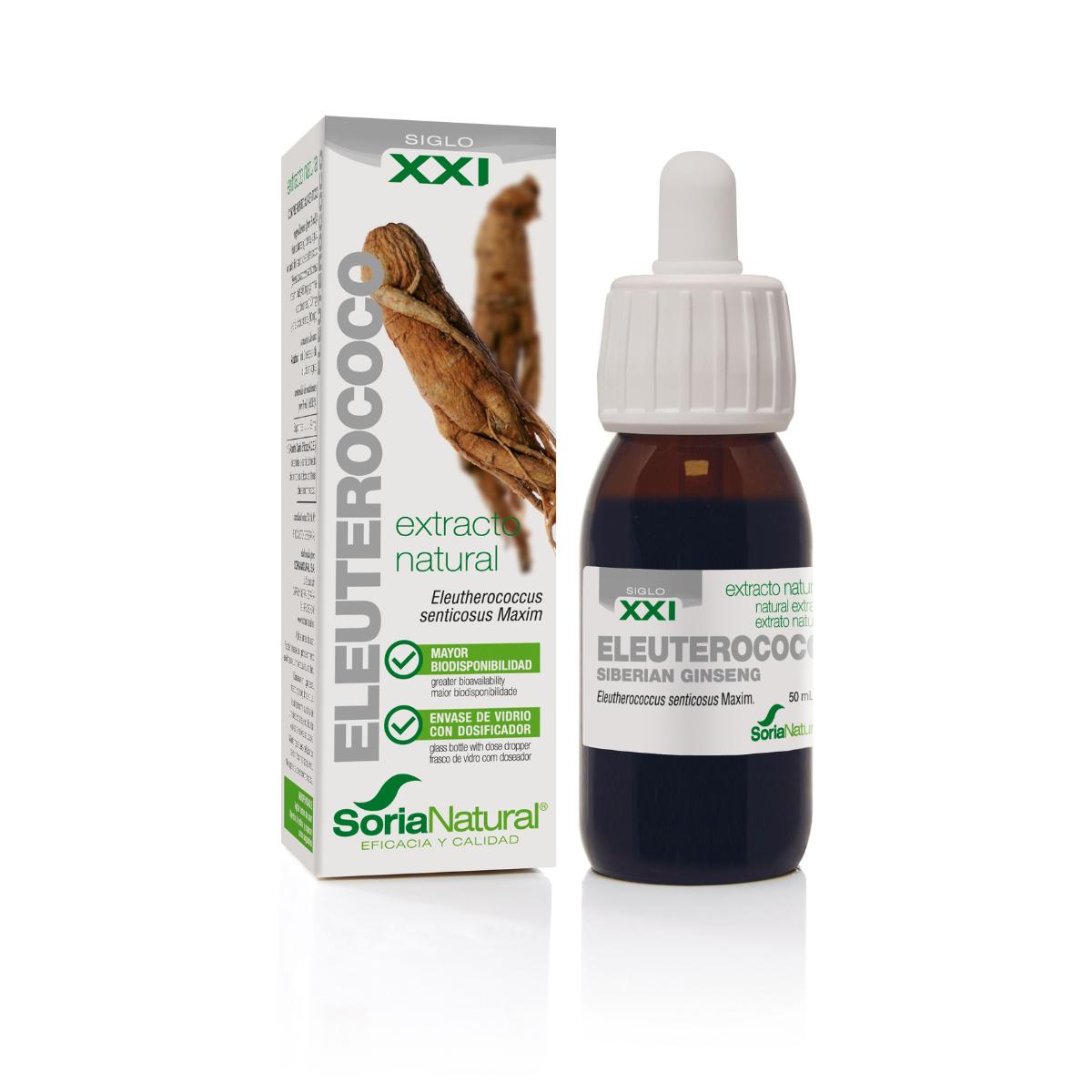 Extracto de Eleuterococo Soria Natural, 50 ml