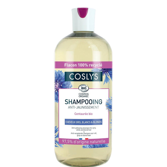 Champú cabello blanco y gris Coslys 500 ml