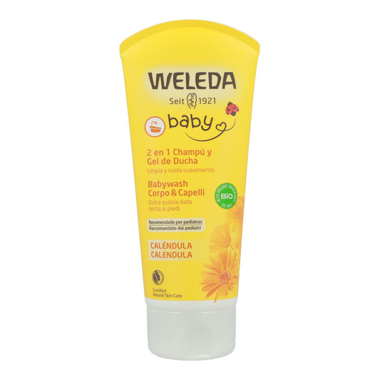 Weleda Champú y Gel de ducha bebé de caléndula 200 ml