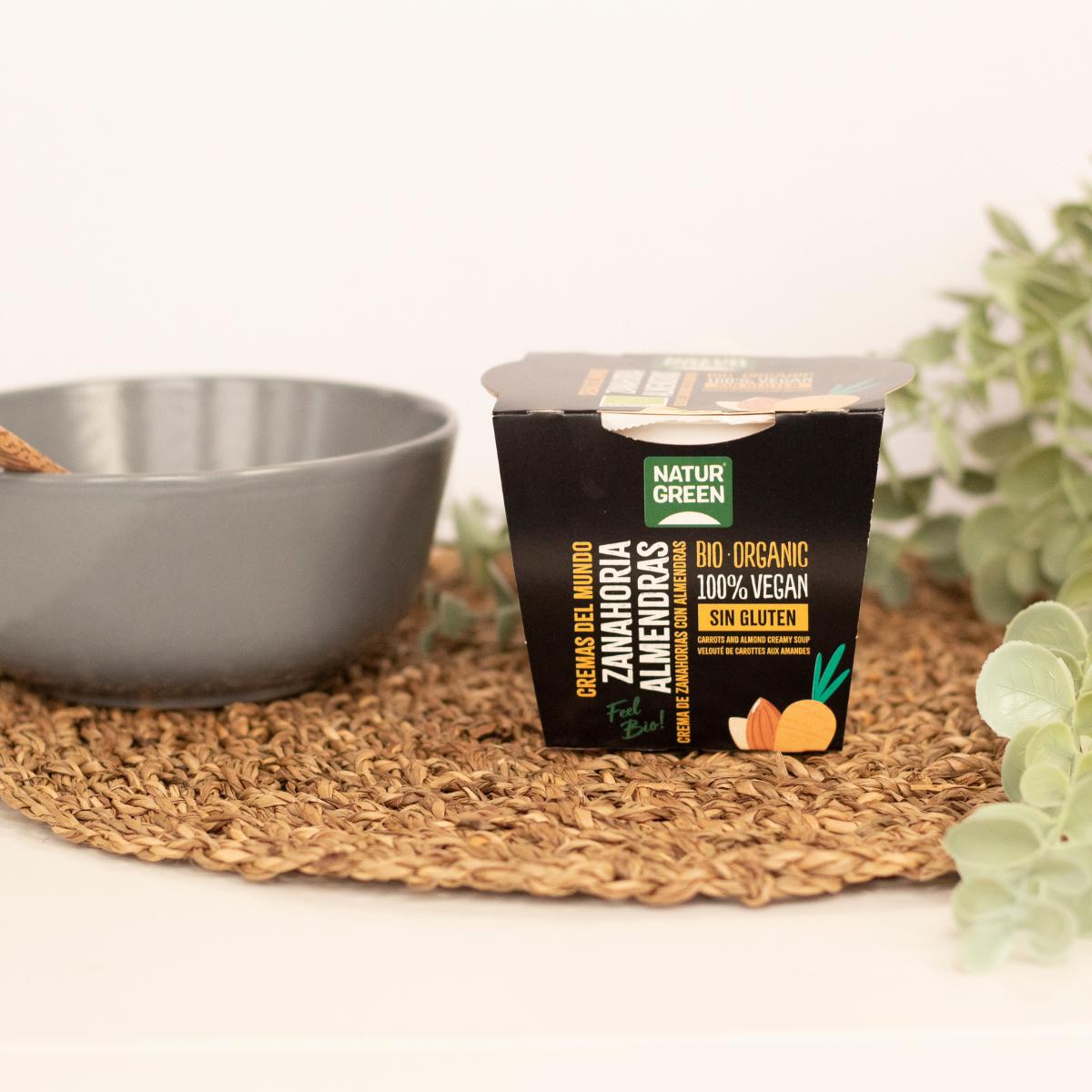 Crema de Zanahorias con almendras Naturgreen, 310 g