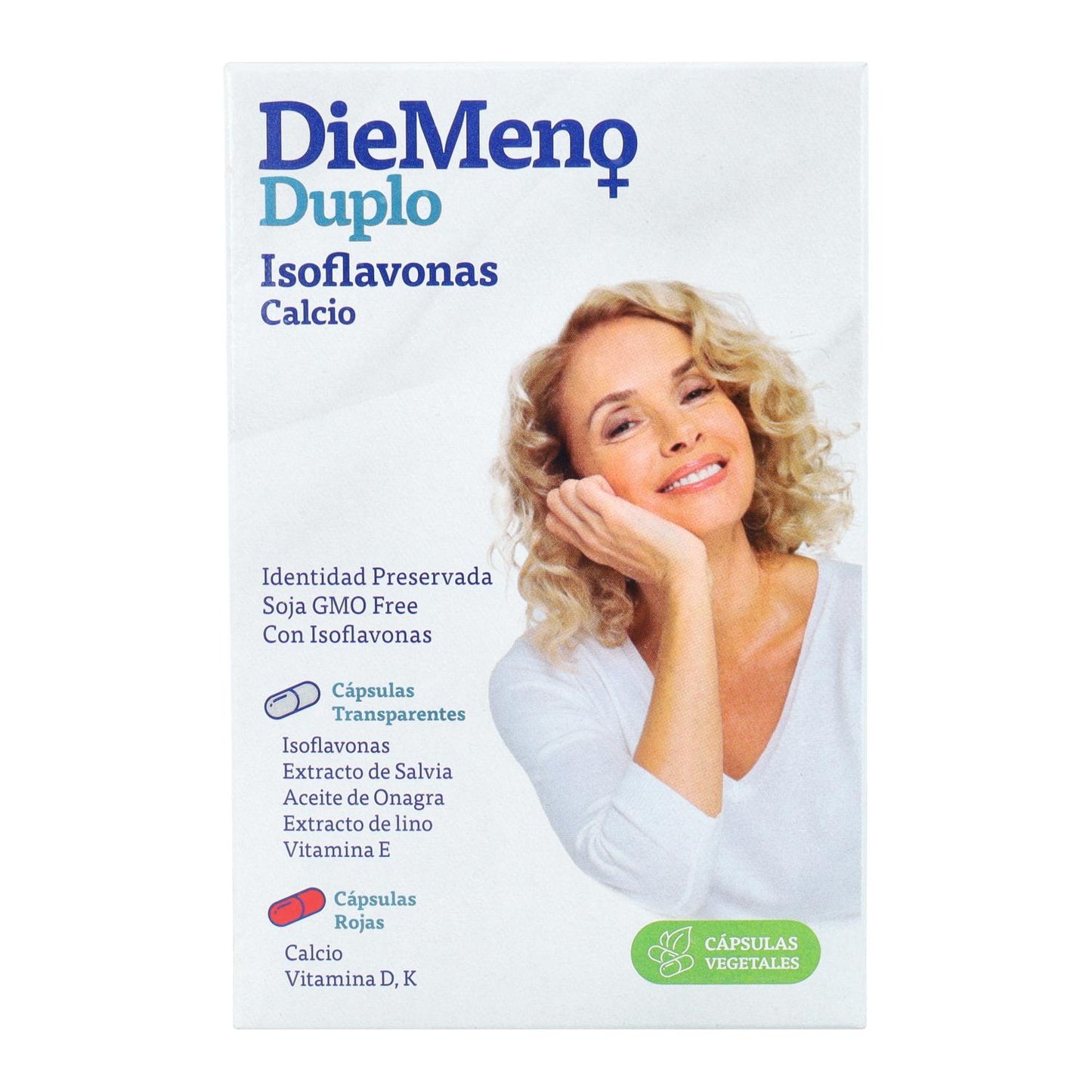 Diemeno Duplo 30 cápsulas transparentes + 30 rojas