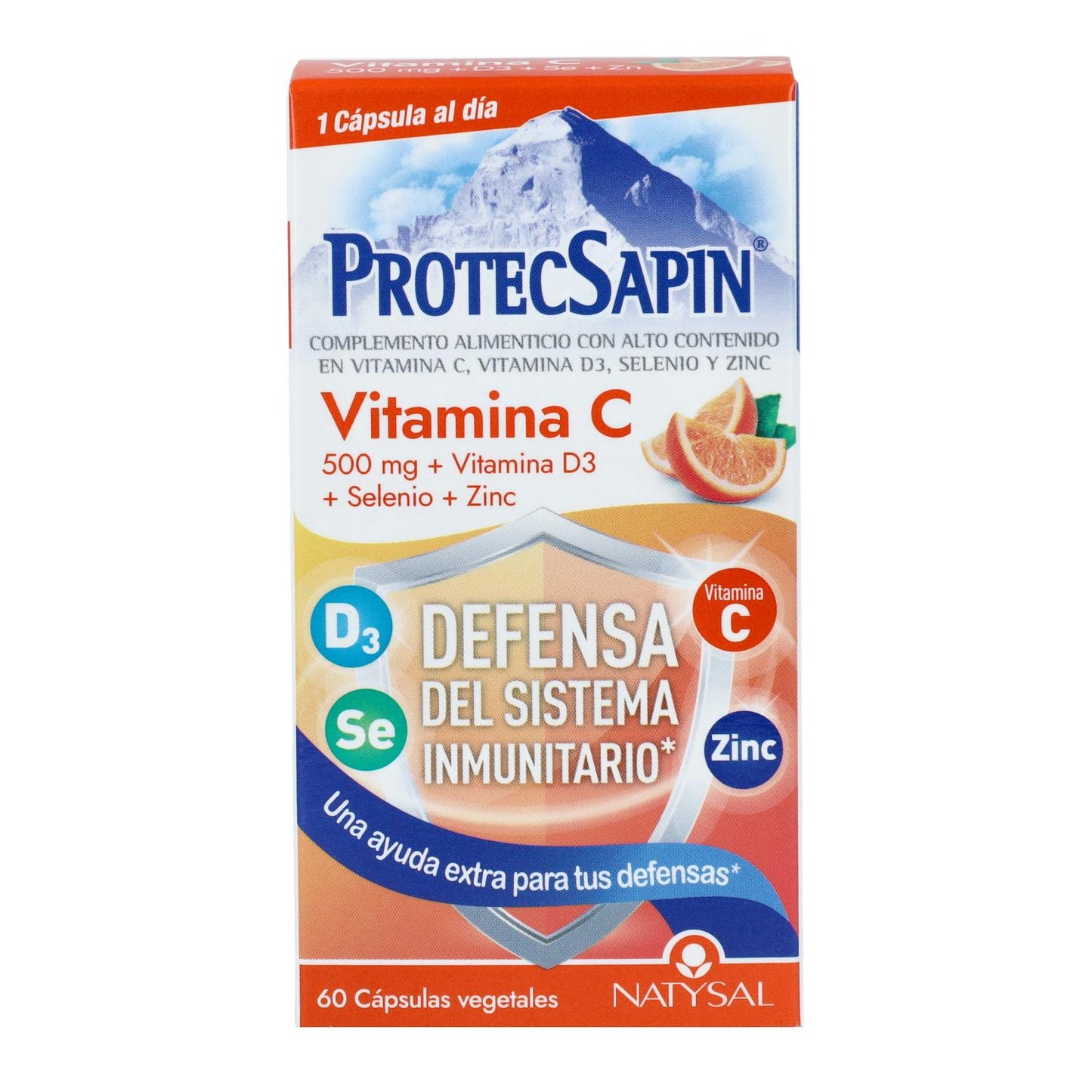 ProtecSapin vitamina C Natysal 60 cápsulas