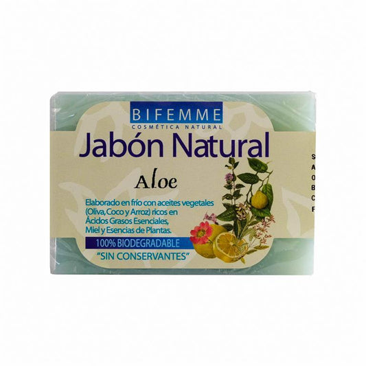 Jabon Natural Aloe Vera 100 Gr Ynsadiet