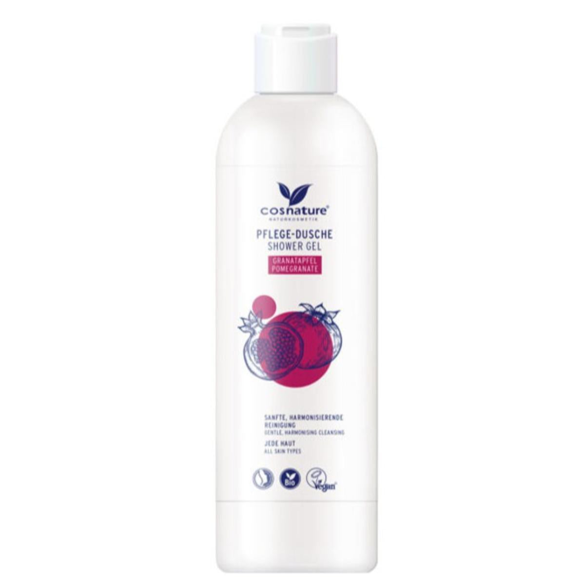 Gel de ducha suave granada Cosnature 250 ml
