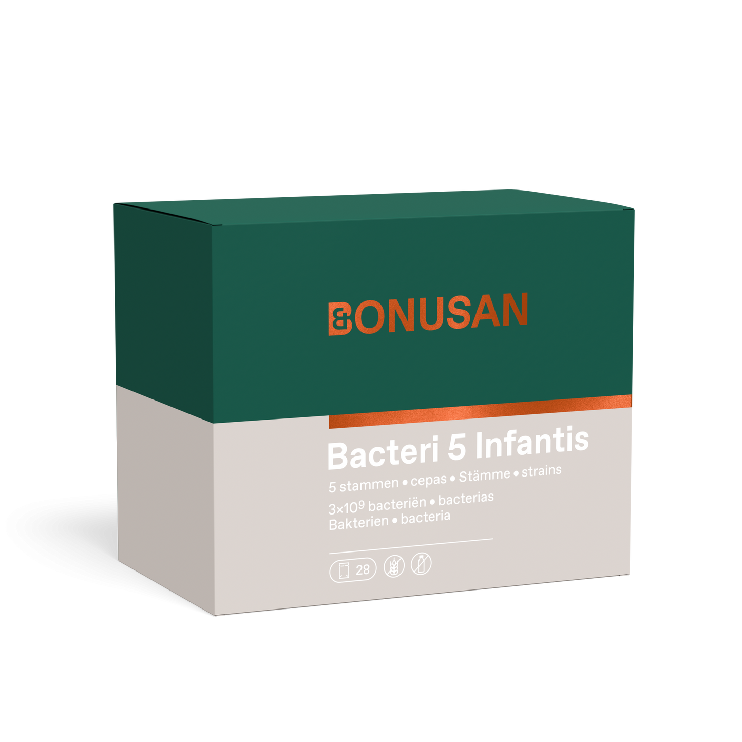 Bacteri 5 Infantis Bonusan 28 sobres