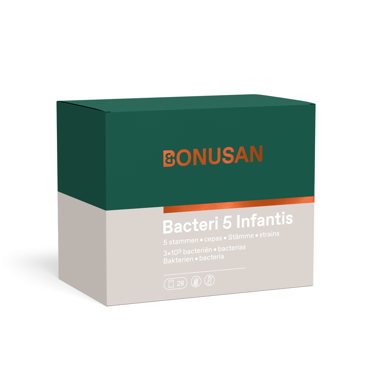 Bacteri 5 Infantis Bonusan 28 sobres
