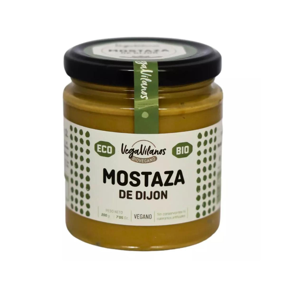 Mostaza de Dijon ECO VegaVilanos 200 g