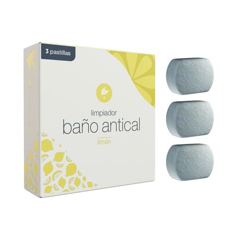 Limpiador de Baños Ecológico Antical Limón Neletab 3 uds