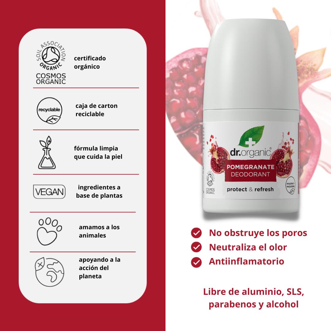 Desodorante de granada 50 ml Dr Organic