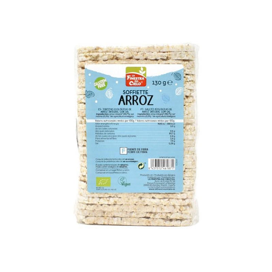 Tortitas de Arroz con Sal La Finestra Sul Cielo 130 g