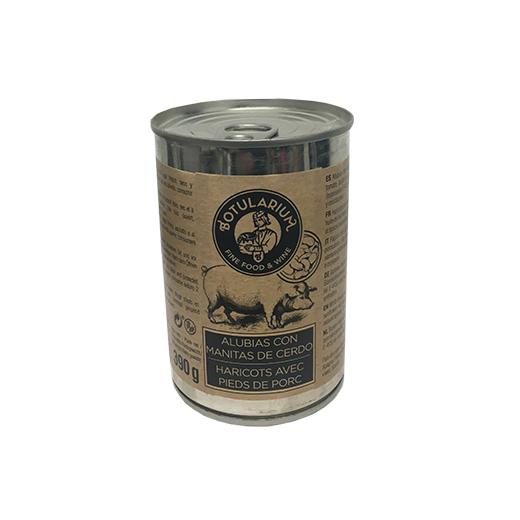 Alubias con manitas de cerdo Botularium  390g