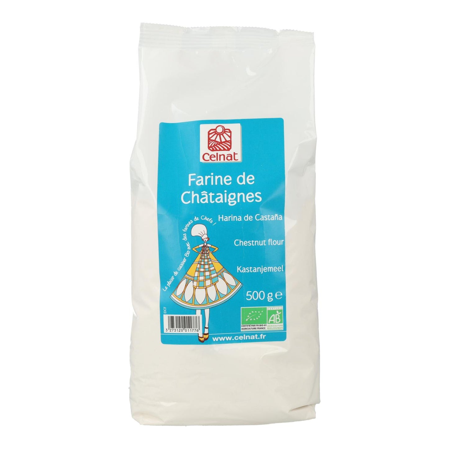 Harina de Castañas Bio Celnat 500 g