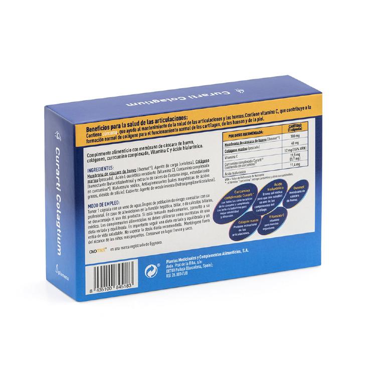 Colágeno Curarti Colagtium Plameca 30 cápsulas