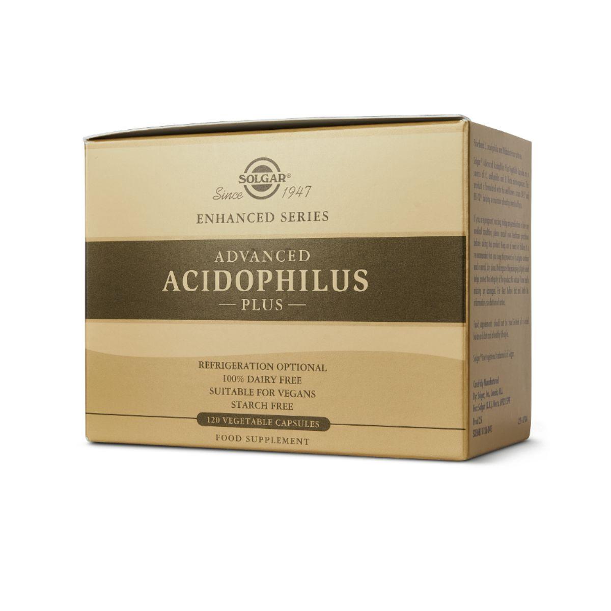 Acidophilus plus avanzado probiótico vegano