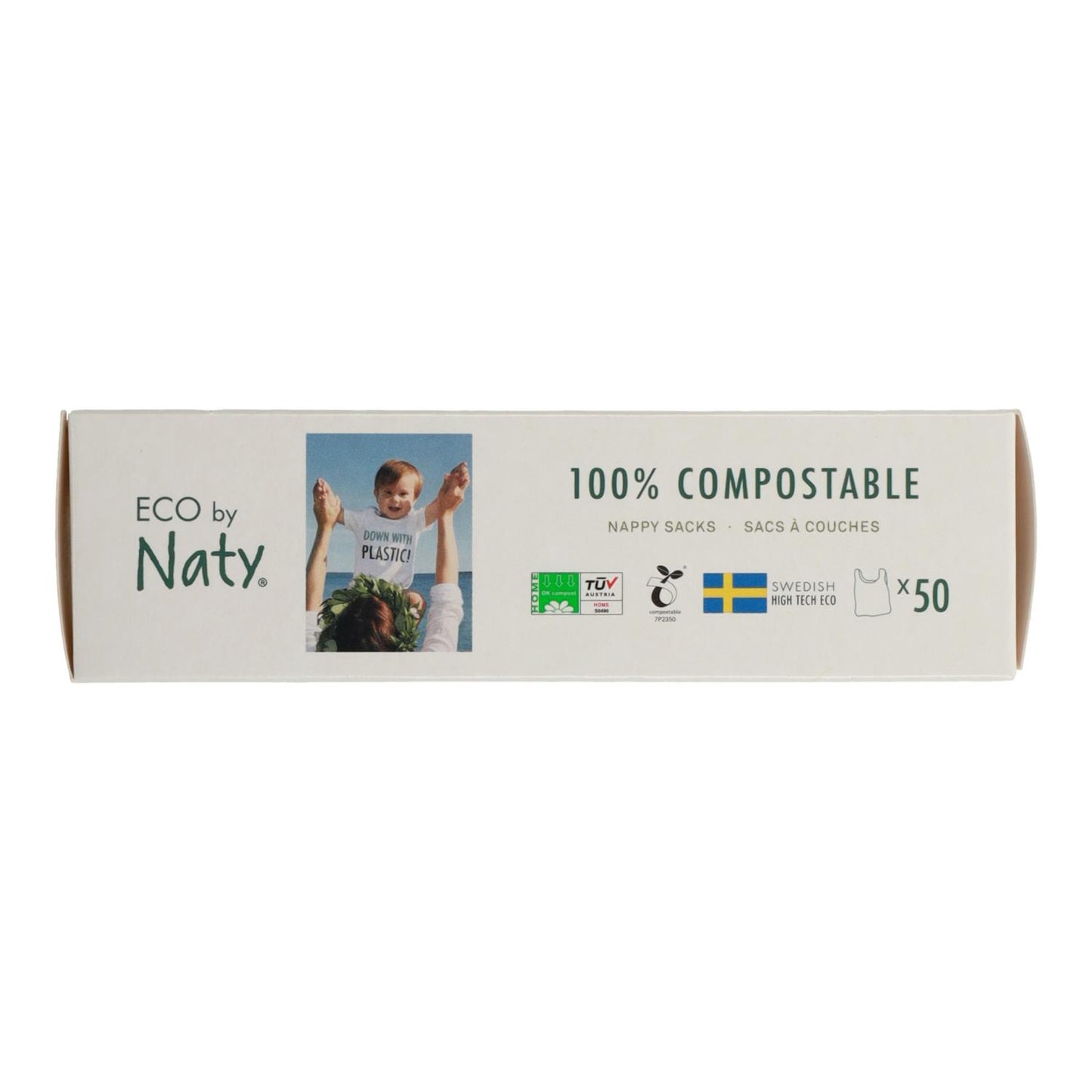 Bolsas desechables para pañales Naty 50 Uds