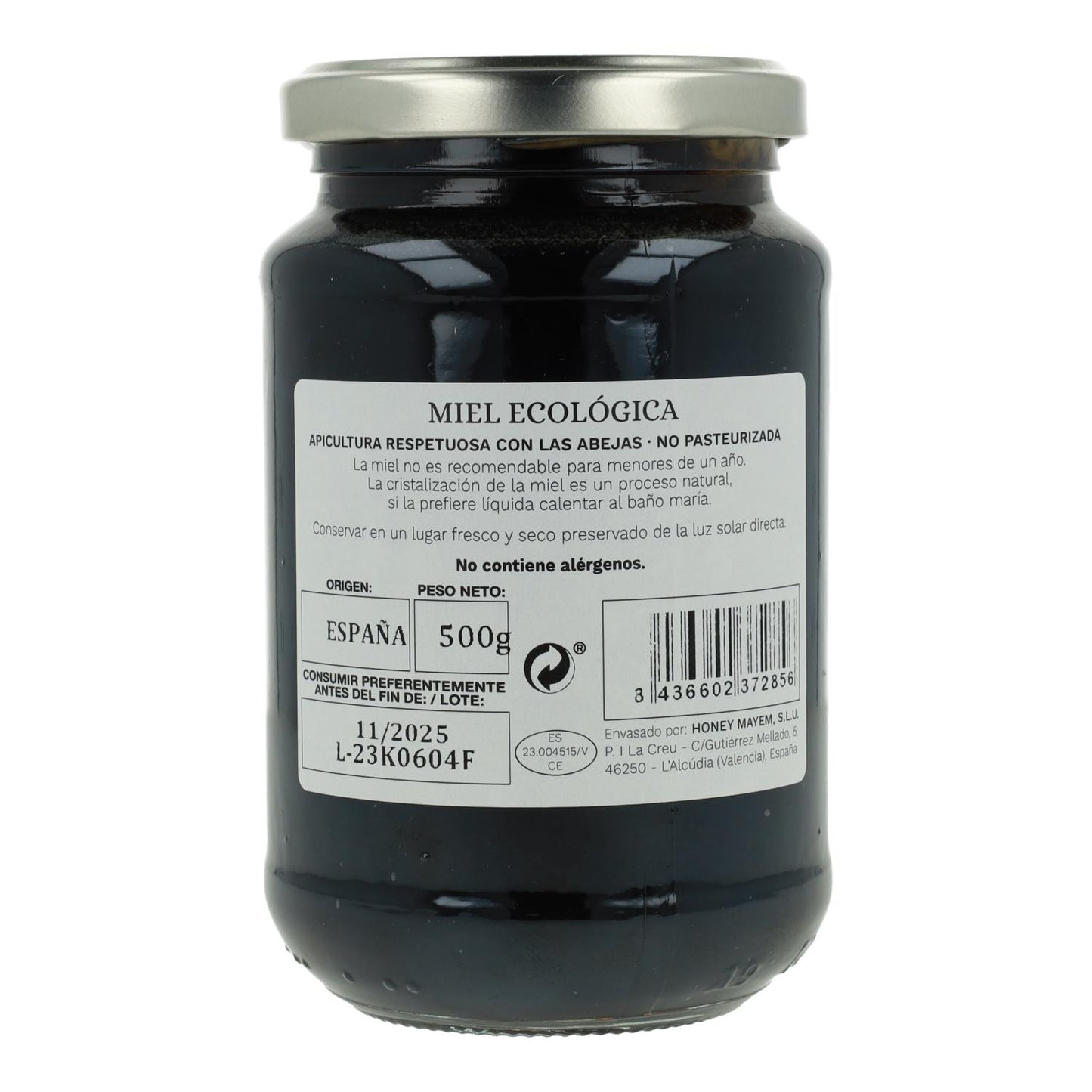 Miel bosque bio Mayem 500 g