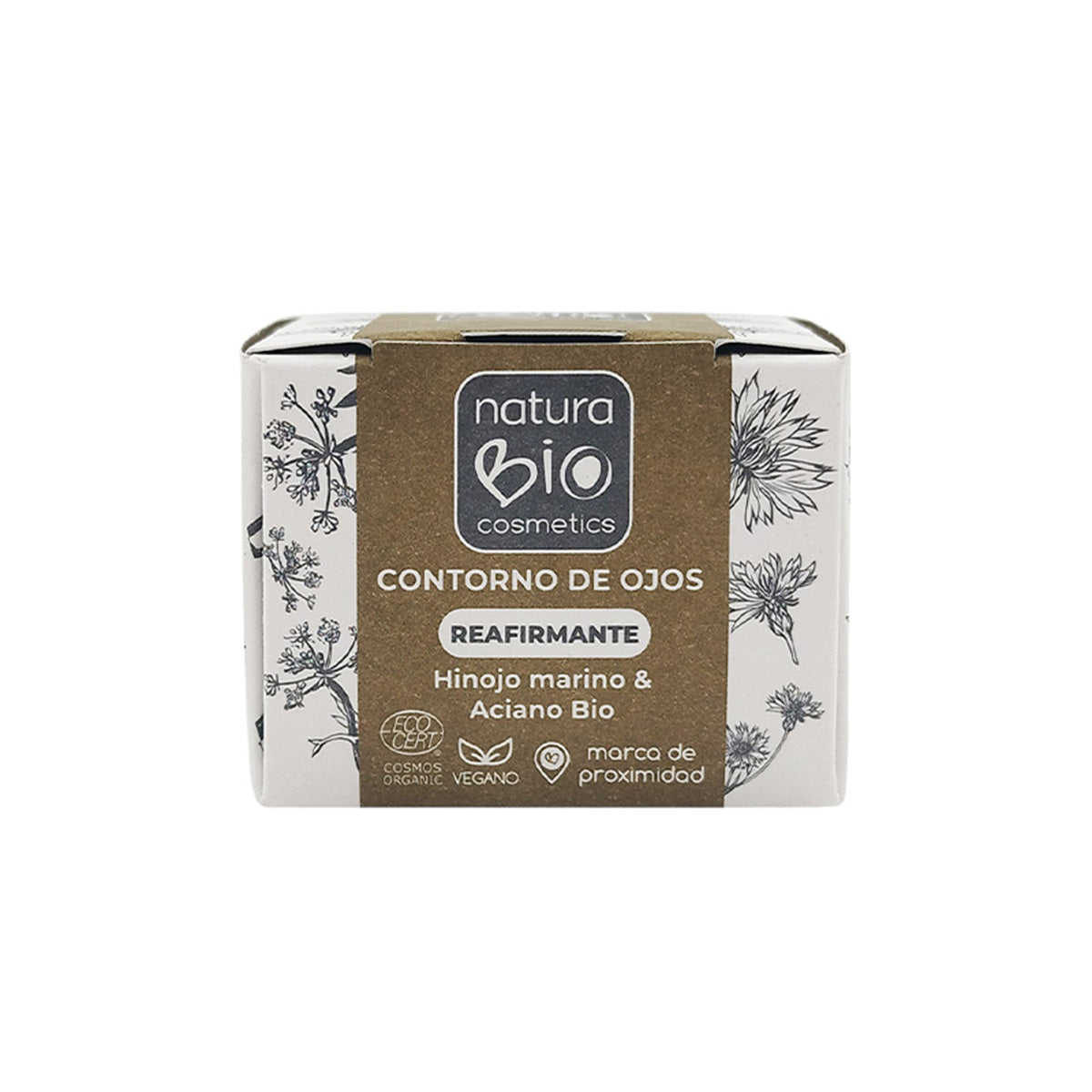Contorno Ojos Reafirmante Hinojo, NaturaBio Cosmetics, 50 ml