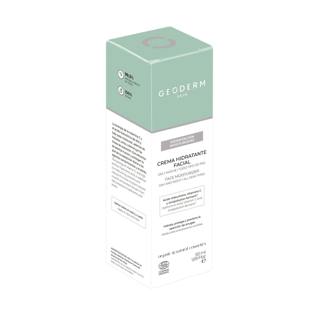 Crema Hidratante Facial para todo tipo de piel Geoderm 50 ml