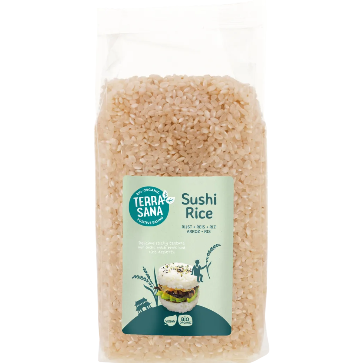 Arroz para sushi Terrasana 400 g