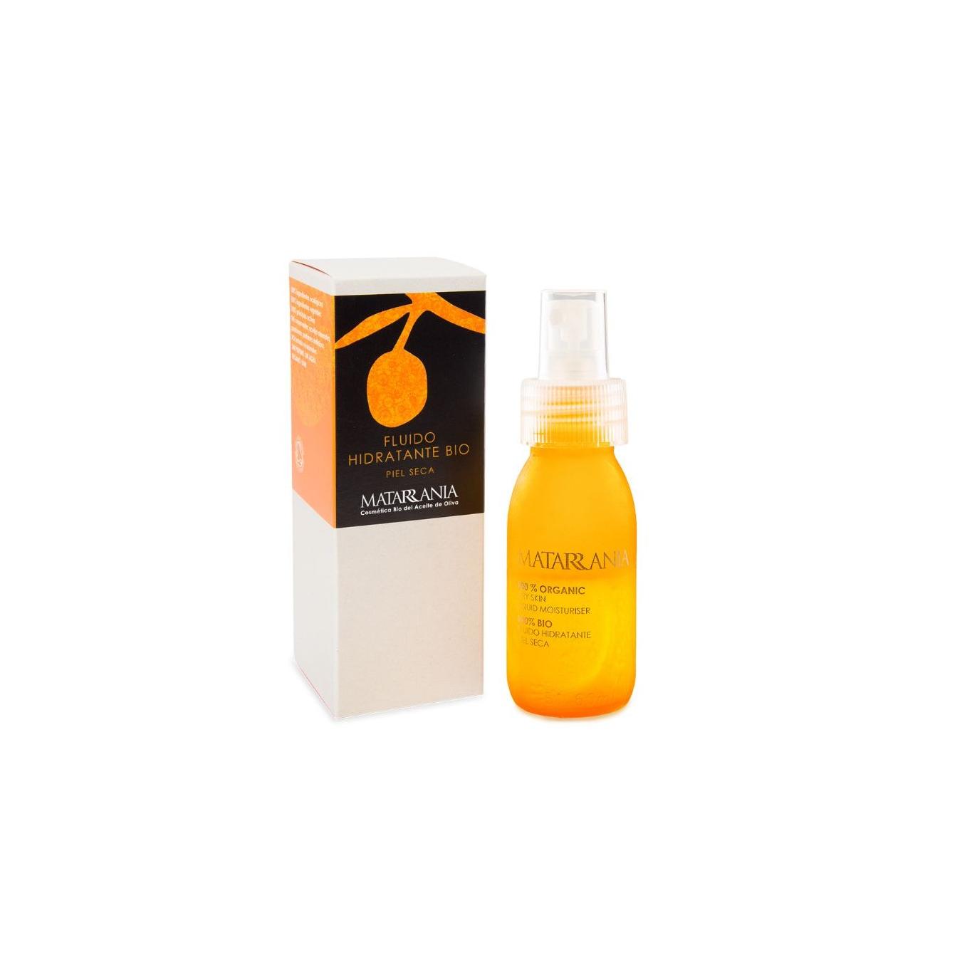 Fluido Hidratante para Piel Seca 100% BIO Matarrania 60 ml