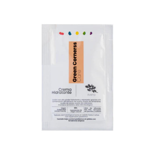 Muestra Green Cornerss crema hidratante