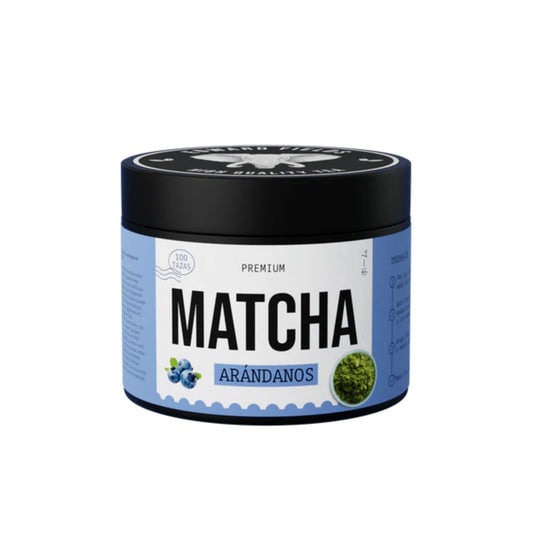 Té Matcha Premium con Arándanos, Edward Fields Tea, 100g