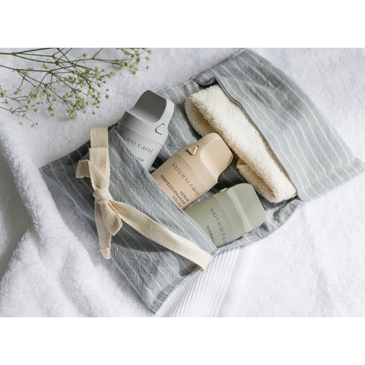 Neceser con 3 sticks cuidado facial Natural carol