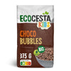 Arroz inflado para el desayuno Choco Bubbles Bio Kids Ecocesta 375 gr