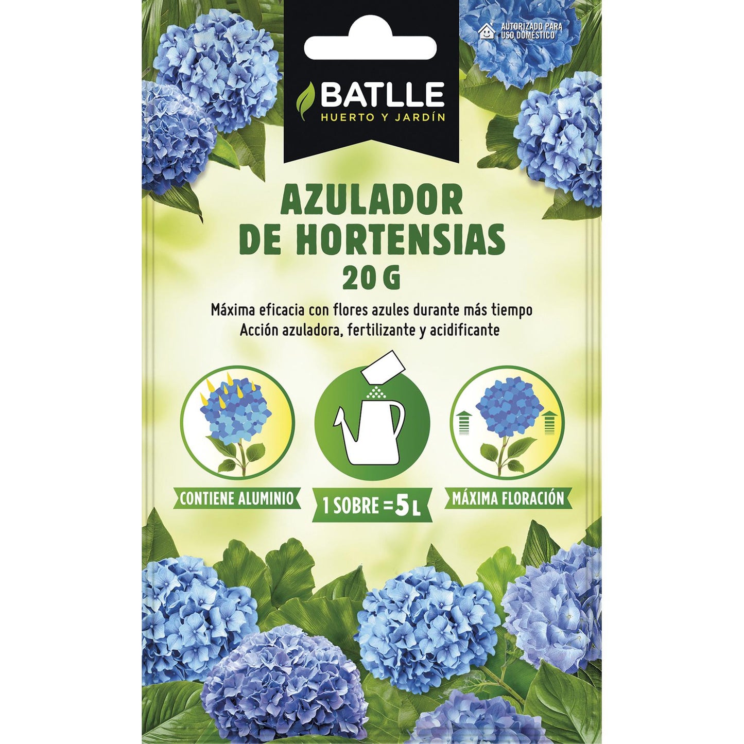 Azulador de Hortensias sobre para 5 L Batlle