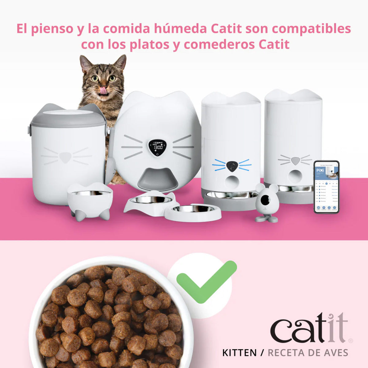 Pienso para gatitos con pollo Recipes 2 kg Catit