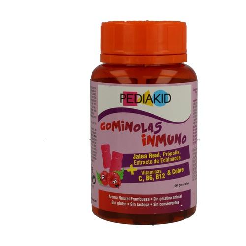 Pediakid  Ositos Inmuno Sabor Frambues Ineldea 60 Gominolas