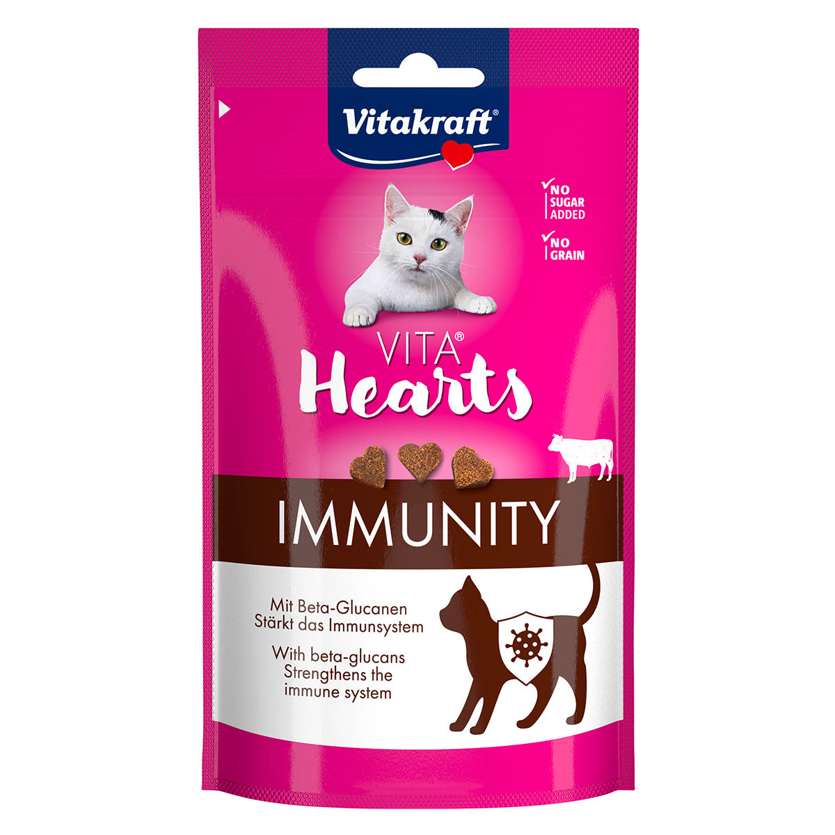 Vita Hearts inmunity ternera Vitakraft 40g