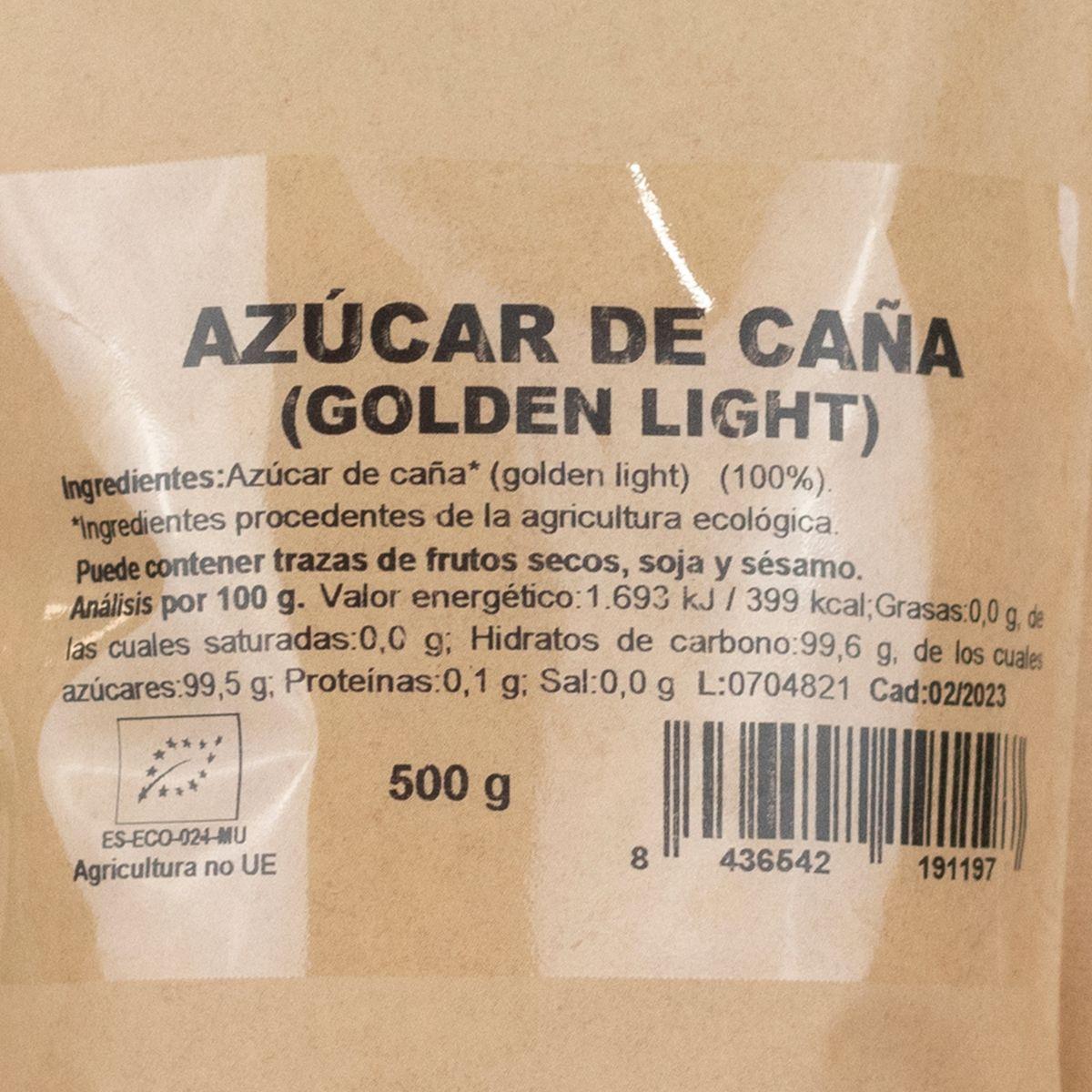Azúcar de Caña (golden light) Bio Naturgreen 500 g