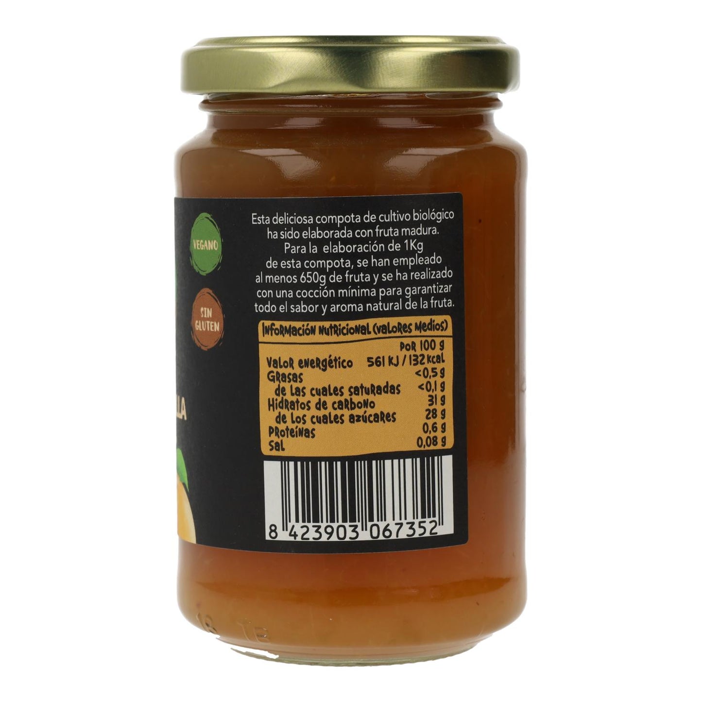 Compota de Ciruela Amarilla BIO Biocop 265g