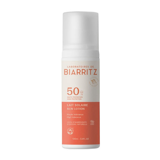 Loción Solar Corporal SPF 50 Laboratorios Biarritz 100 ml