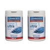 Pack 2x Omega 3 Ultra 1300mg Lamberts 60 cápsulas