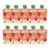 Pack 10 uds Pouch ECO Fresa y Plátano Smileat 100 g