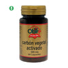 Carbón  vegetal activado 200 mg Obire,  60 cápsulas